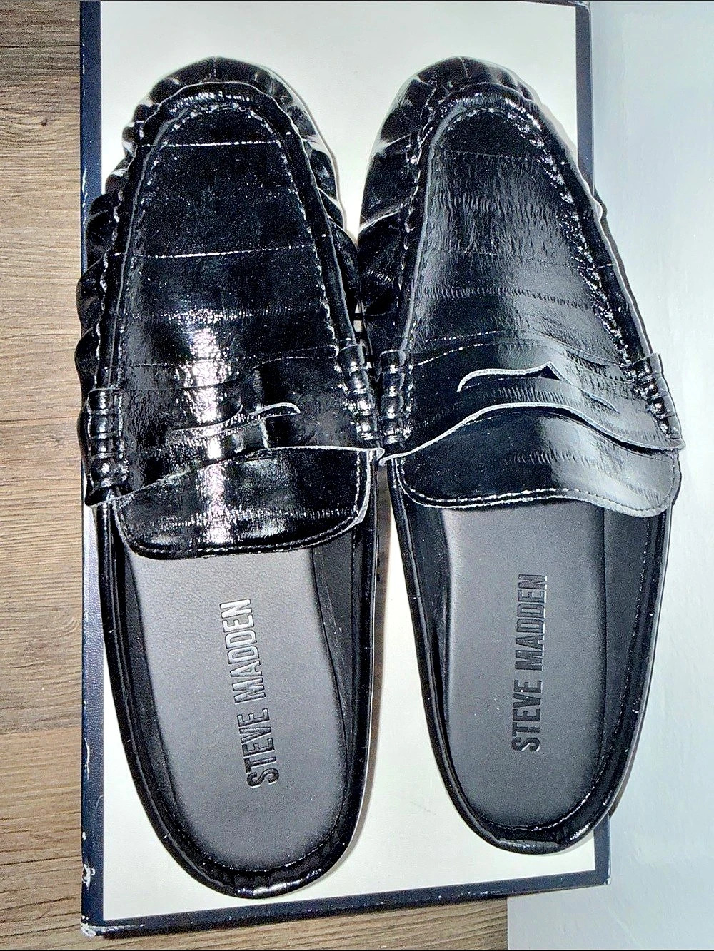 Steve Madden Rafe Black Mule